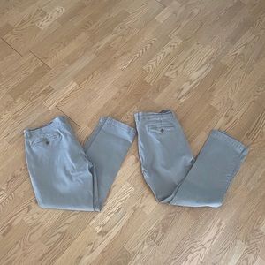 Khakis size 34x30 - 2 pairs